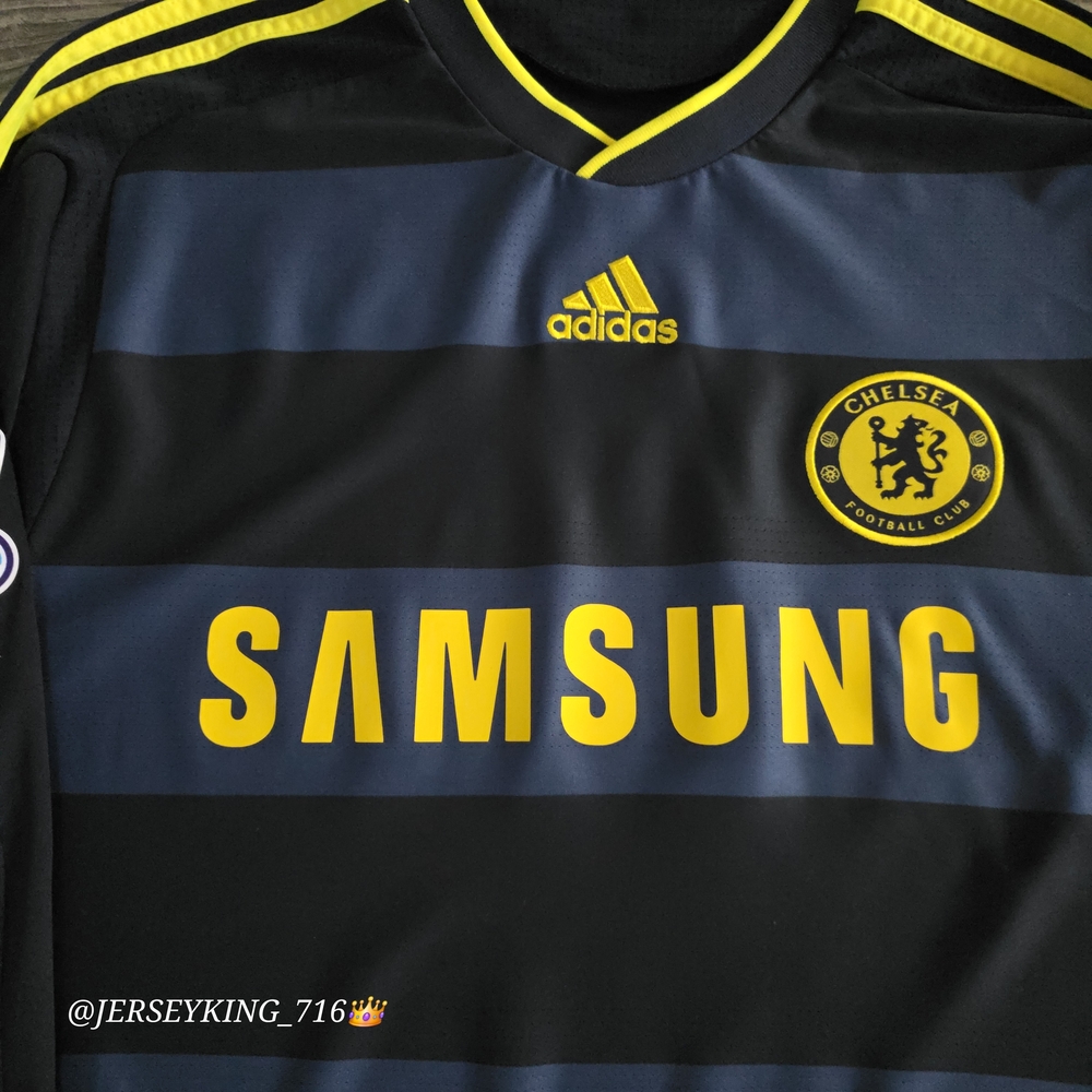Adidas Chelsea FC Andriy Shevchenko #7 2009/2010 Long Sleeve Away Jersey EPL XXL - Picture 5 of 13